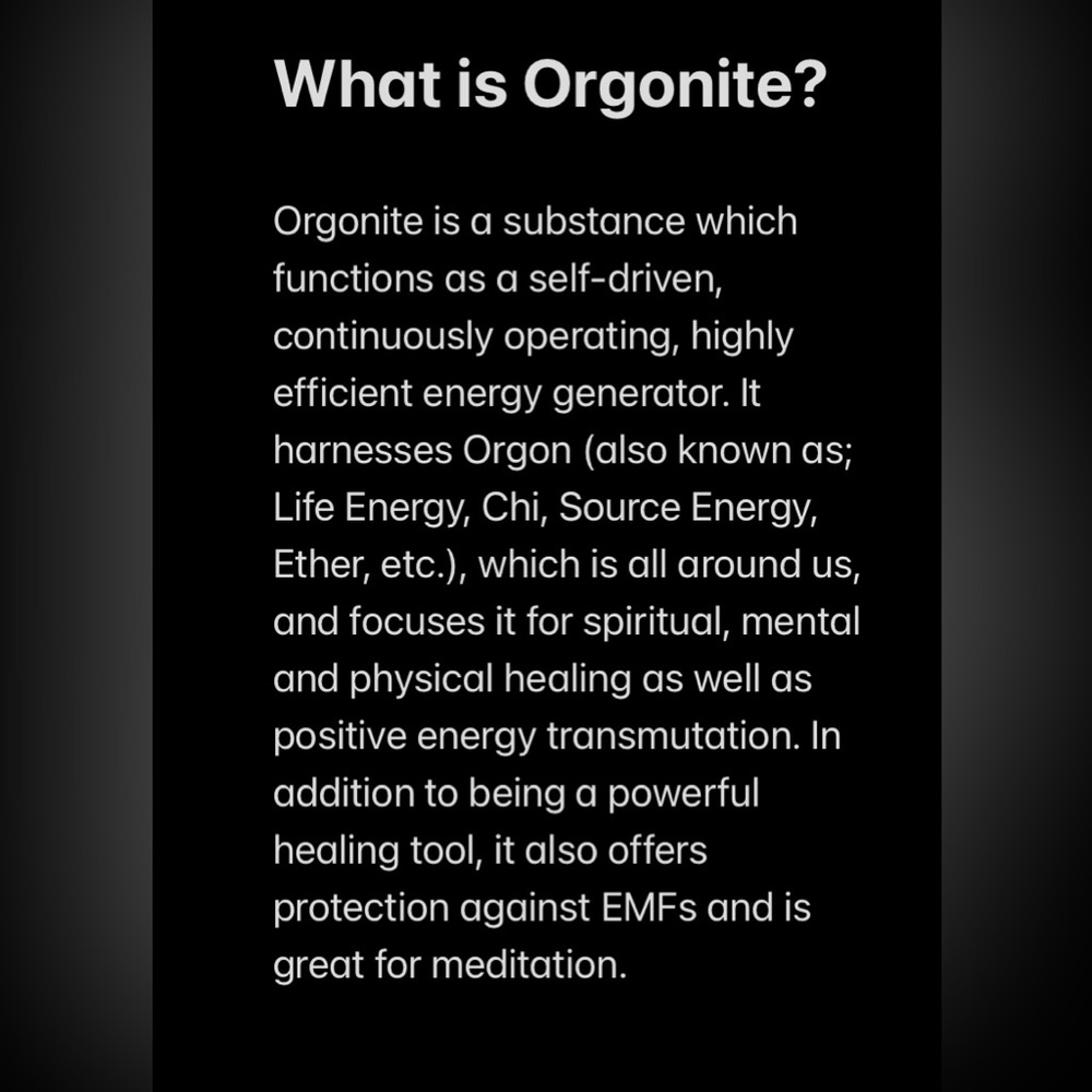 Calm - Orgonite Pocket Stone - Picture 4 of 4